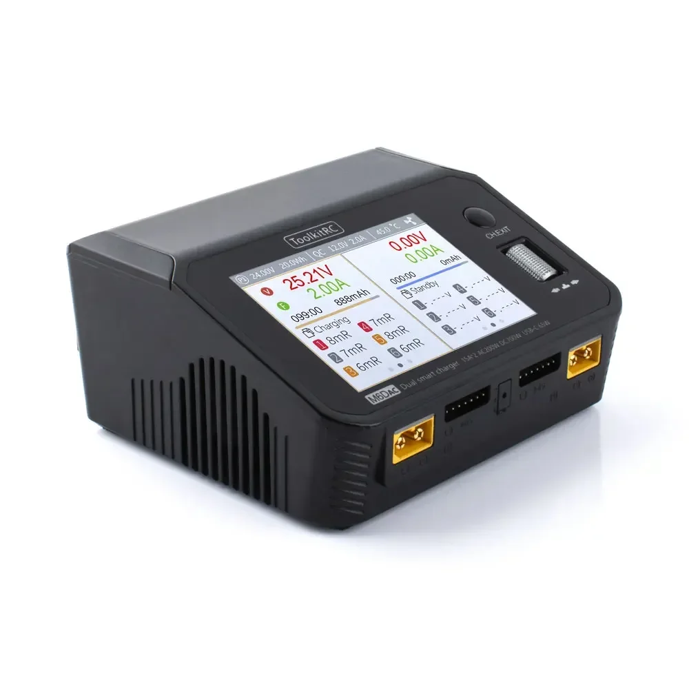 ToolkitRC M6DAC Dual Channel 7 - Toolkitrc M6Dac Smart Charger review and price